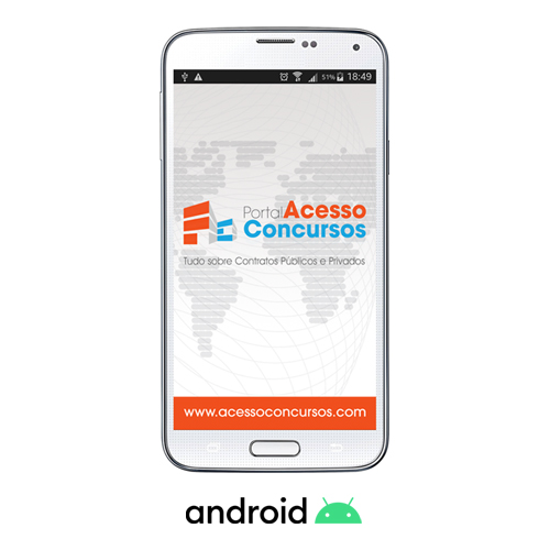 App Android – Portal Acesso Concursos