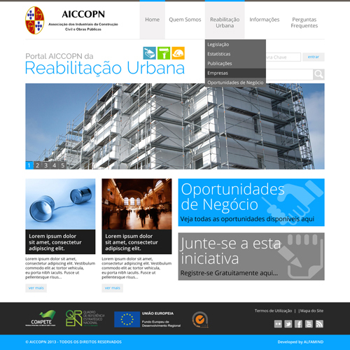 AICCOPN Portal for Urban Rehabilitation