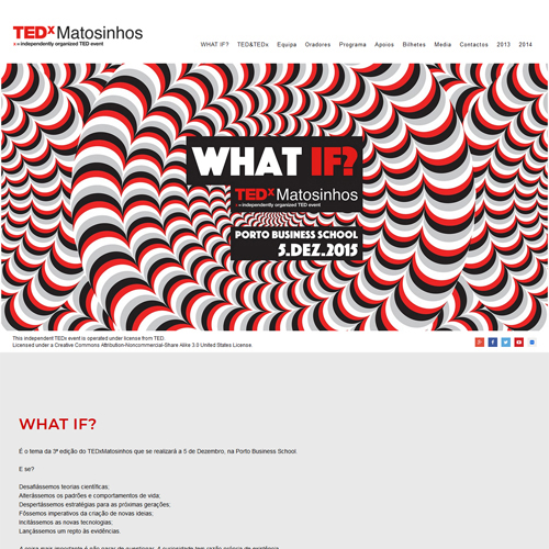 TEDx Matosinhos – 2015 Edition