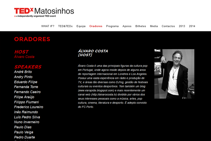 TEDx Matosinhos – Edição de 2015