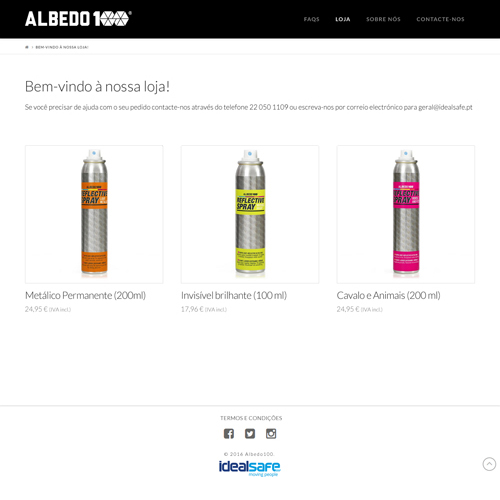 ALBEDO 100 - Online Store