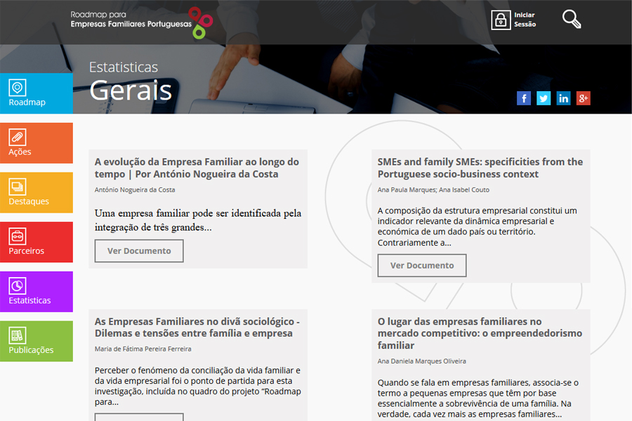 Roadmap for Portuguese Family Businesses Portal