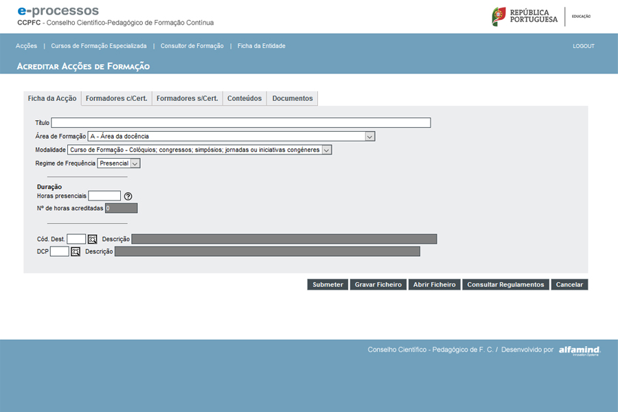 E-processes platform