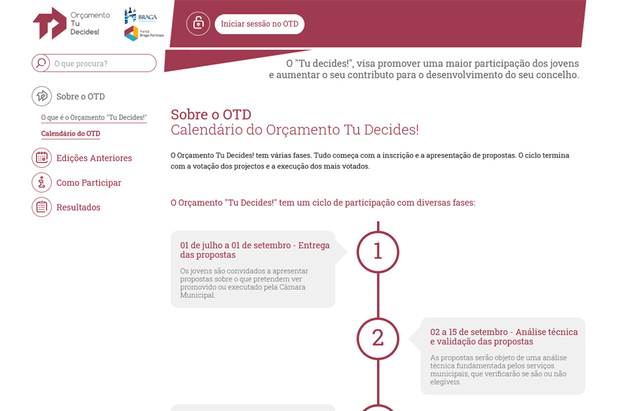 Orçamento “Tu Decides!”