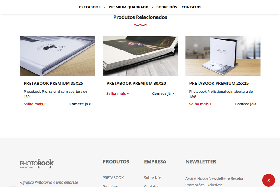 Website PHOTOBOOK PRETACOR