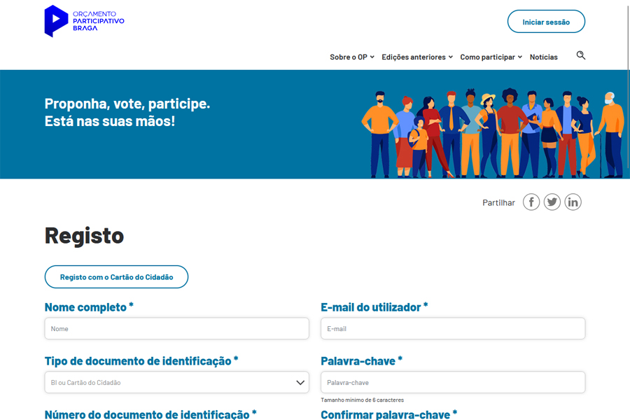 8ª edição do Orçamento Participativo de Braga